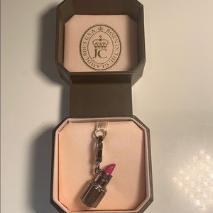 Juicy couture lipstick charm
